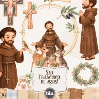 Santos São Francisco Ilustrações