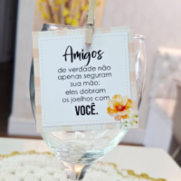 Tag+menu Amigos de Verdade Não Apenas Seguram Sua Mão
