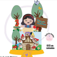 Topo Branca de Neve Baby 3