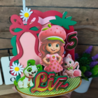 Vela 3D Moranguinho