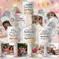 Arte para Canecas O Presente de Celebrar A Vida (aniversário)