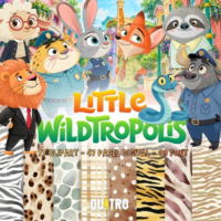 Kit Digital Little Wildtropolis