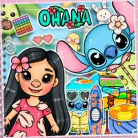 Livro Interativo Lilo Y Stitch 21x21