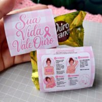 Porta Bombom Outubro Rosa