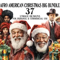 Afro American Christimas
