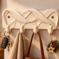 3D Printed Decorative Wall Hook 160947876