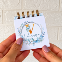 Azul Mini Calendario