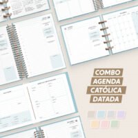 Agenda Católica Datada A5 e Mini
