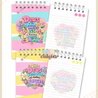 Bloquinho Lettering Frases Cristãs