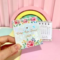 Mini Calendário em Studio Silhouette e PDF