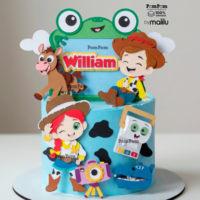 Topo de Bolo Toy Story 3