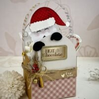 Caixa Chocolate Quente Papai Noel