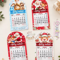 Card Mini Calendário Natal