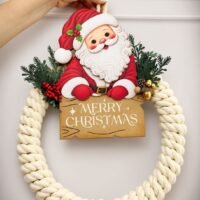 Guirlanda de Natal Papai Noel