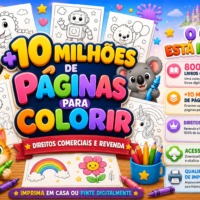 Para Colorir Infantil 10 Milhões de Páginas