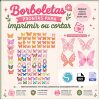 Arquivo de Corte Borboletas