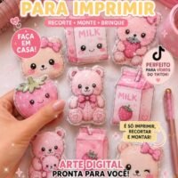 Kit Squishy de Papel para Imprimir em Casa
