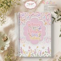 Caderno A5 Arte Borboletas com Decor da Caixa (capa Plana)