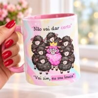 Arte para Caneca Eu Sou Louca