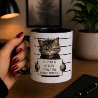Arte para Caneca Gato