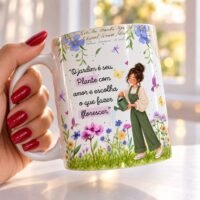 Arte para Caneca Meu Jardim