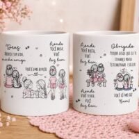 Arte para Caneca Querida Amiga