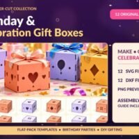Birthday Celebration 3D Gift 160654548
