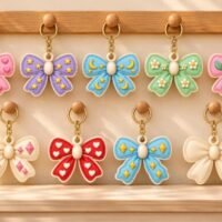 Bow Keychain 3D Stl Bundle 161099570