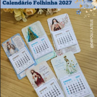 Calendário Folhinha 2027