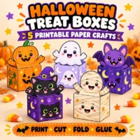 Caixas Cubo Haloween