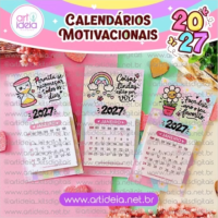 Calendários Motivacionais 2027
