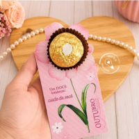 Cartão Ferrero Rocher Outubro Rosa 26