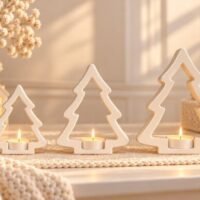 Christmas Tree Tealight Holders 3D 160922135