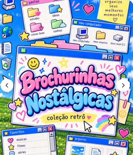 Colecao-Brochurinhas-Nostalgicas-1 Coleção Brochurinhas Nostálgicas - Imagem 1