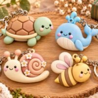 Cute Kawaii Animal Keychain Stl 160277916