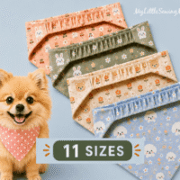 Dog Bandana Sewing Pattern 11 156798118