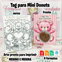 Embalagem para Mini Donuts