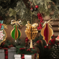 Festive Ornaments SVG Bundle 130094713
