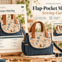 Flap Pocket Mini Bag Sewing 160983426