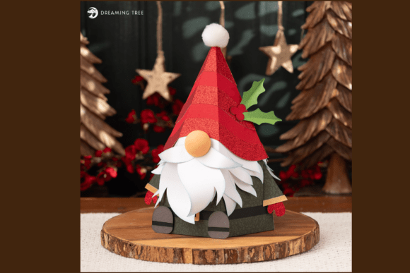 Gnome-Gift-Box-SVG-125710655 Gnome Gift Box SVG 125710655 - Imagem 1