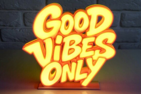 Good-Vibes-Only-LED-Light-139789170 Good Vibes Only Led Light 139789170 - Imagem 1