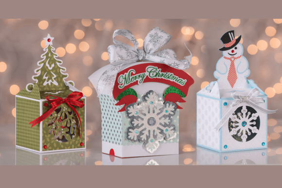 Holiday-Gift-Boxes-SVG-Bundle-130300580 Holiday Gift Boxes SVG Bundle 130300580 - Imagem 1