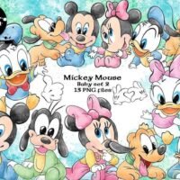 Kit Digital Mickey Mouse e Sua Turma Baby