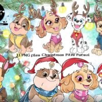 Kit Digital Patrulha Canina Natal