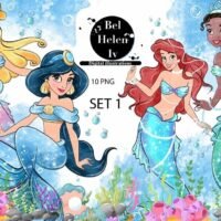 Kit Digital Princesas do Mar