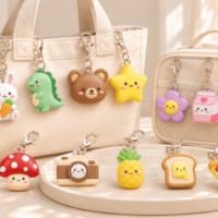 Kawaii Keychain Stl Set 3D 160848987