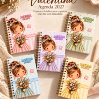 Kit Agenda Valentina