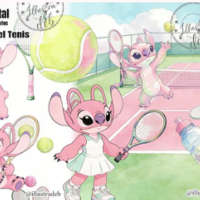 Kit Digital Stitch e Angel Tennis