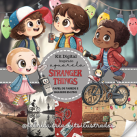 Kit Digital Stranger Things Festa Temática 5738