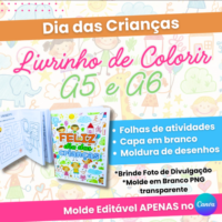 Livro de Colorir A5 e A6